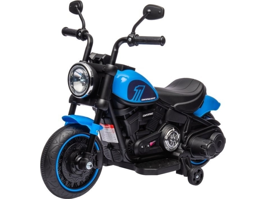 TRITON Motorek Chopper FASTER Niebieski | Utomhusleksaker - El & Bensinfordon - Dirtbikes/Pocketbike | GameStuff