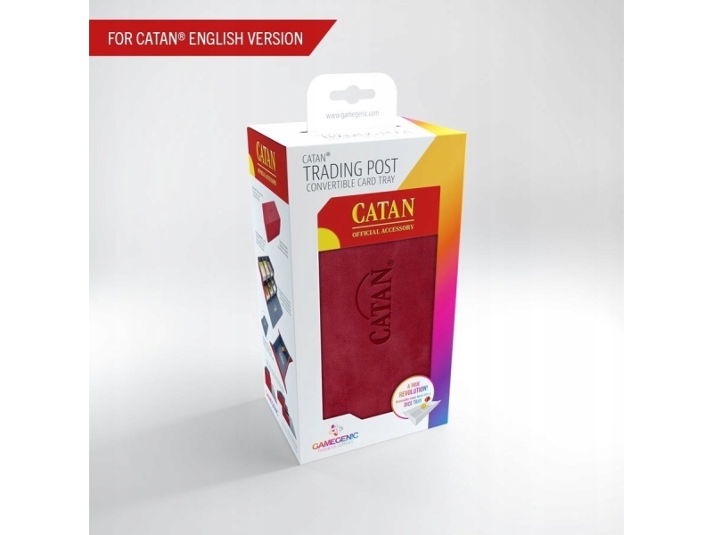 GameGenic Catan Trading Post RED | Leksaker - Spel - Brädspel tillbehör | GameStuff