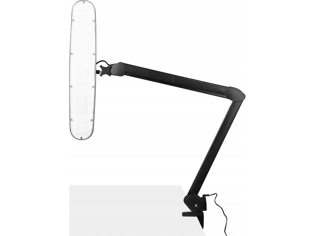 Activeshop ledad verkstadslampa Elegante 801-l med skruvstäd justerbar ljusintensitet svart | Belysning - Annan belysning - Dekorativ belysning | GameStuff