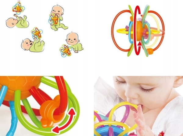 Yokomisiada Sensorisk bidering til baby rangle ZA2377