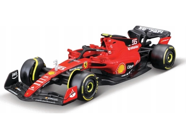 Bburago Ferrari Racing 2023 sezonas Nr. 55 Sainz 1:43 BBURAGO BBURAGO