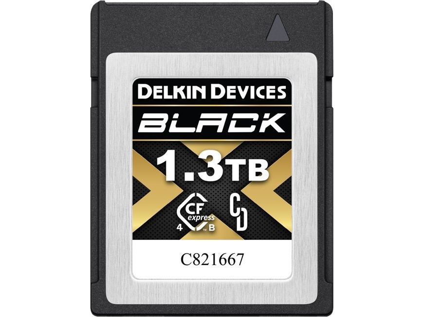 Delkin Cfexpress 4.0 Speicherkarten Schwarz R3530/W3250 1.3Tb