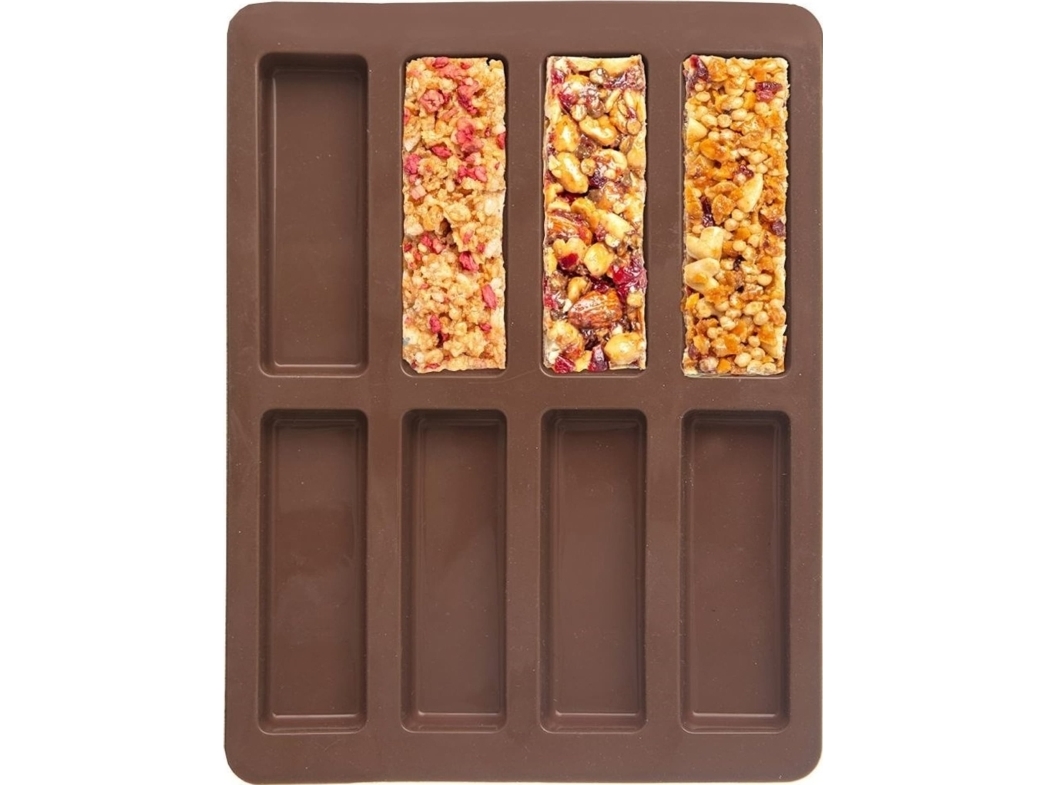 Brunbeste Orion Silikoninė forma musli batonėliams 22x16,5 cm ruda