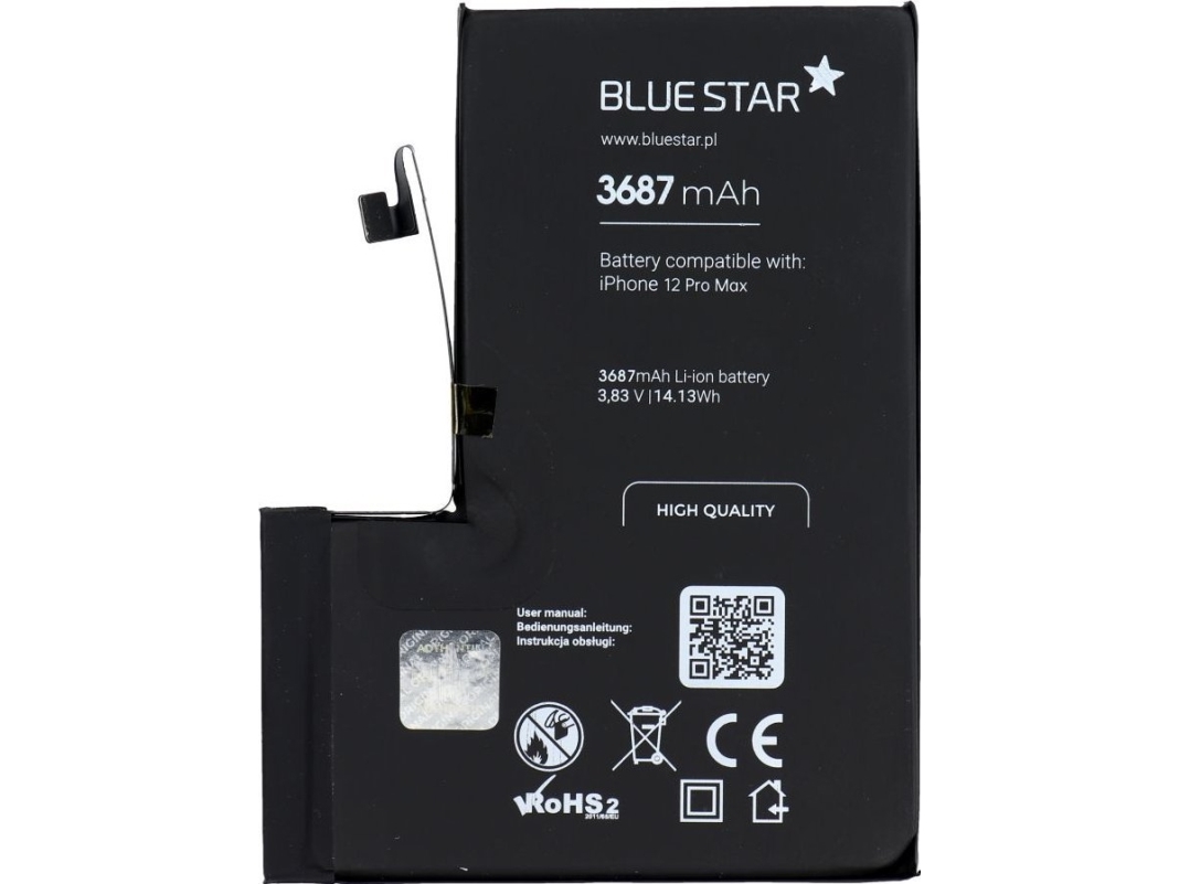 Bateria Blue Star Blue Star Hq Bateria Do Iphone 12 Pro Max 3687 Mah
