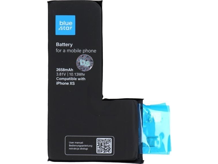 Blue Star Blue Star Hq Batteri Uden Bms Til Iphone Xs 2658 Mah