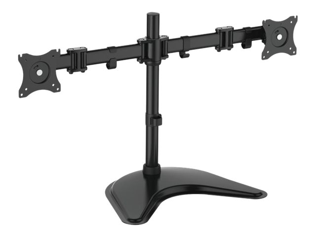 Sbox Lcd-F024 - Stativ - For 2 Lcd Displays - Stål - Sort - Skærmstørrelse: 13"-27"