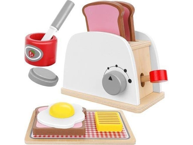 Kruzzel legetøjs-brødrister i træ 22435