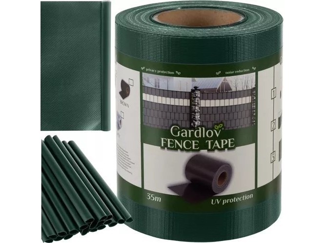 Gardlov stängselband 19cmx35m 450g/m2 grön 23699 | Trädgården - Trädgårdstillbehör | GameStuff