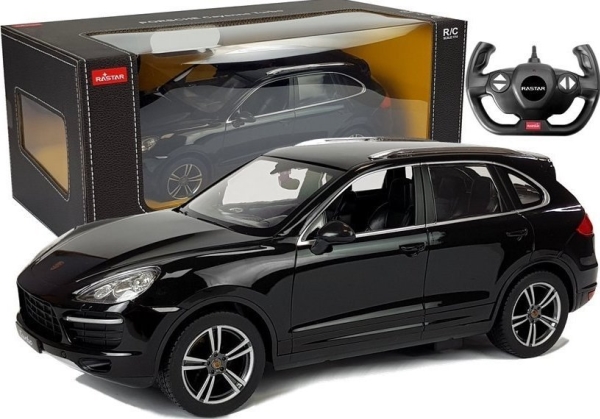 Rastar Auto R/C Porsche Cayenne Turbo Rastar 1:14 Svart Na Pilota