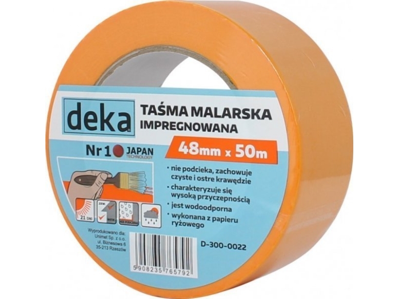 Deka Tona Farbklebeband Impregniert 48Mm*50M