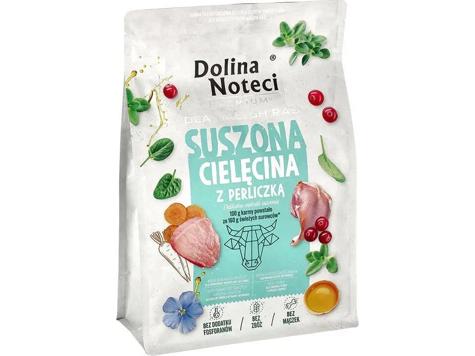 Dolina NOTECI DOLINA NOTECI PREMIUM 3kg SMALL RACE VEAL WITH PERELICKS | Sällskapsdjur - Hund - Hundmat | GameStuff