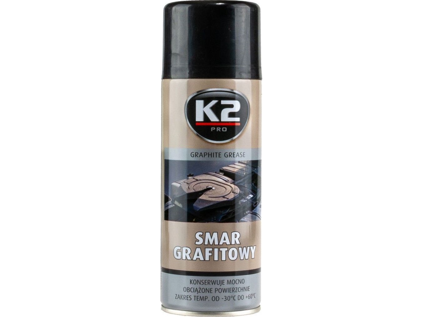 K2 K2-Smar Graphite 400Ml Spray Til Kon