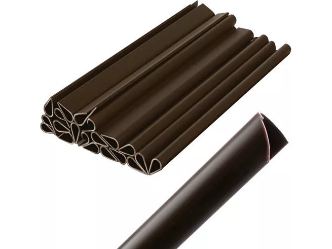 Havemurklips til havelåge/hegn - brune 23713