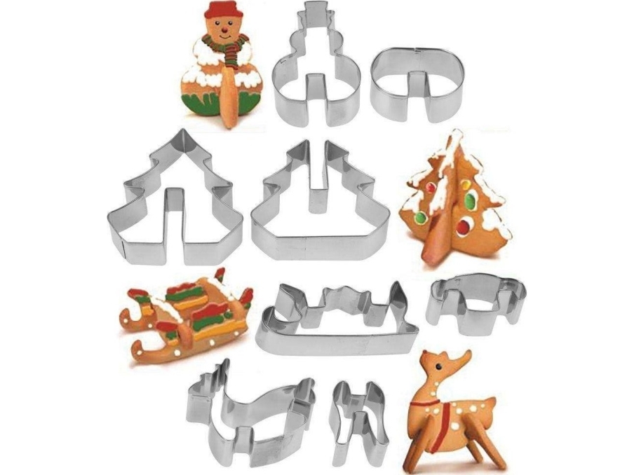 La Cucina kakformar 3D 8 st | Köksutrustning - Bakartiklar - Chokladformar & Utrustning | GameStuff