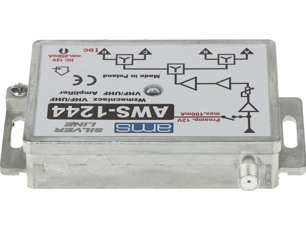 Autovahvistin AMS Antennivahvistin AWS-1244 AMS AMS