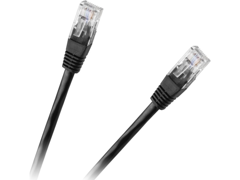 Diverse Patchcord Utp 8C Stik-Til-Stik 3,0M Cca Sort Cat.6E