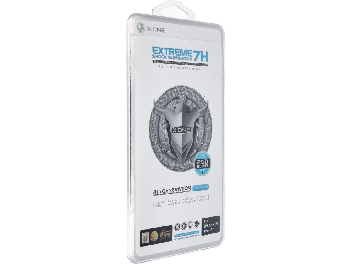 X-One Protektor Lcd X-One Extreme Shock Eliminator 4Th Gen. - Do Iphone 15 Pro