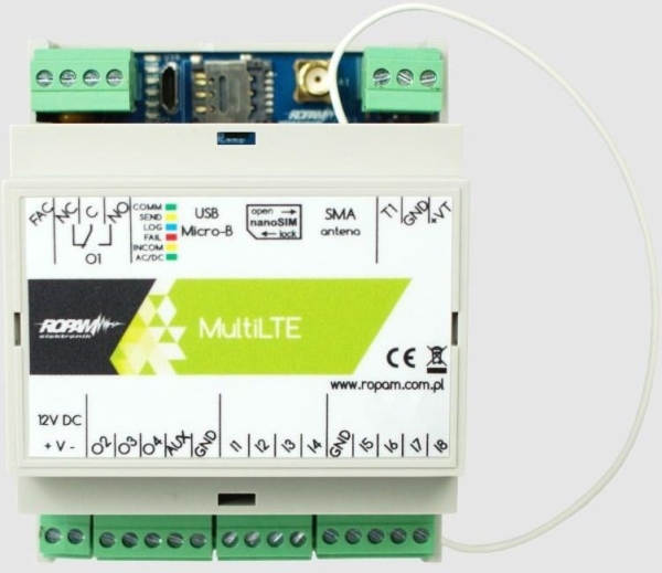 Ropam Ropam Moduł Powiadomienia Multilte-Rf-D4m