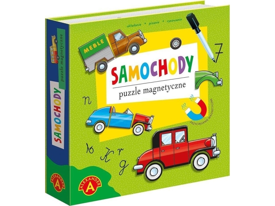 Alexander Magnetpuzzle Autos 26795