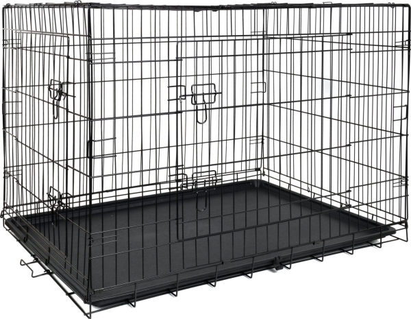 Funfit Multifunktionelt metalbur - pen til hund, kat og andre dyr XXL