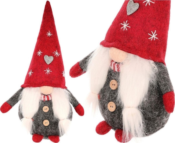 Juledekoration Saska Garden CHRISTMAS GHOST 14X12X30CM