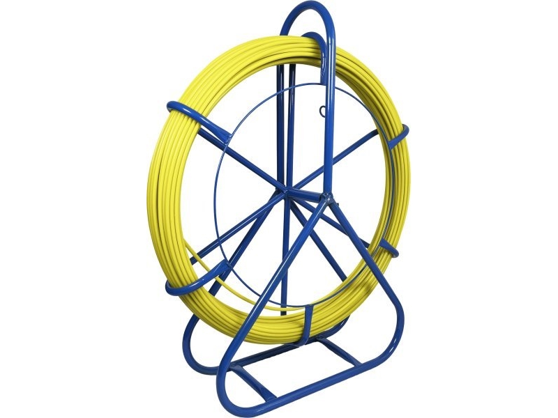 Q-Lantec Frp Glasfiberpilot Til Ø8 Mm Kabeltræk, 100 M Uden Hjul Q-Lantec