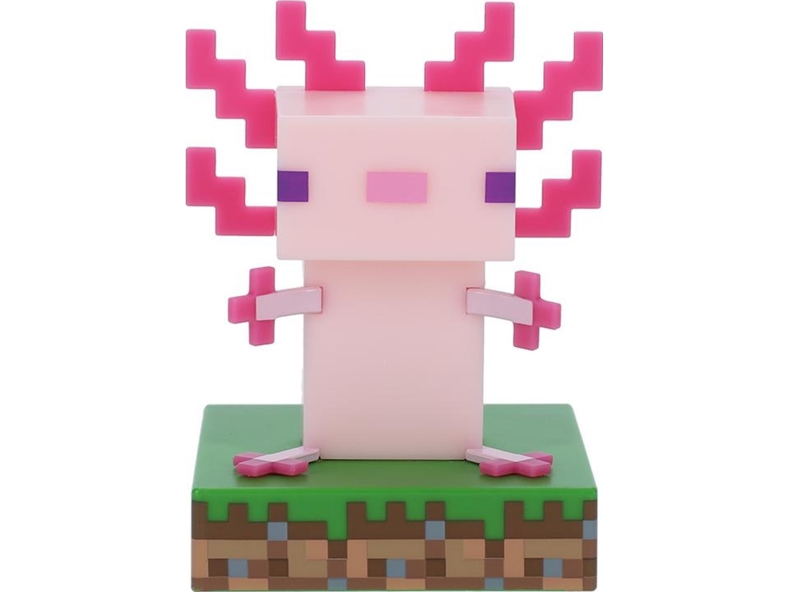 Paladone Axolotl, Stämningsbelysning, Rosa, Varmvitt, Universal, AAA, 1 styck | Belysning - Inomhusbelysning - Barnlampor | GameStuff