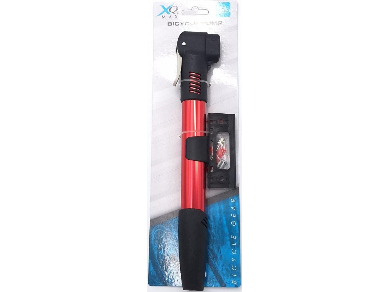 XQMax cykelpump MINI ALU XQMAX RED | Cykling - Cykelutrustning - Cykelpumpar | GameStuff