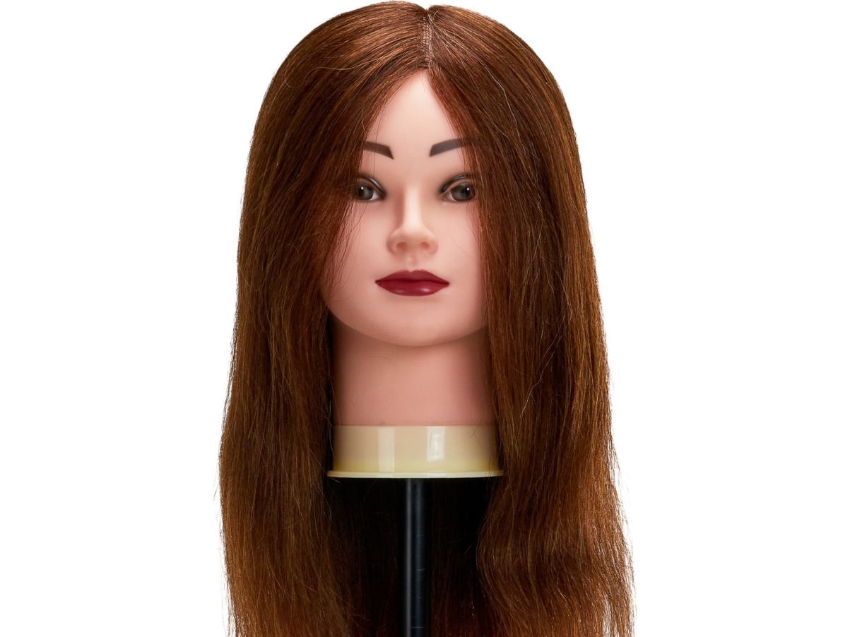 Activeshop professionel træningshoved frisørhår Gabbiano WZ1 farve 4H længde 20