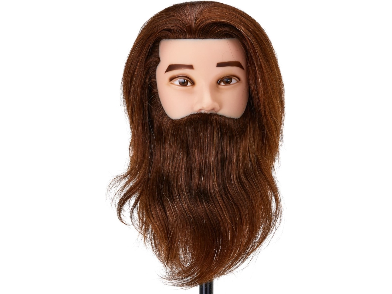 Activeshop træningshoved med skæg frisør Gabbiano WZ4 farve 4H længde 8+6