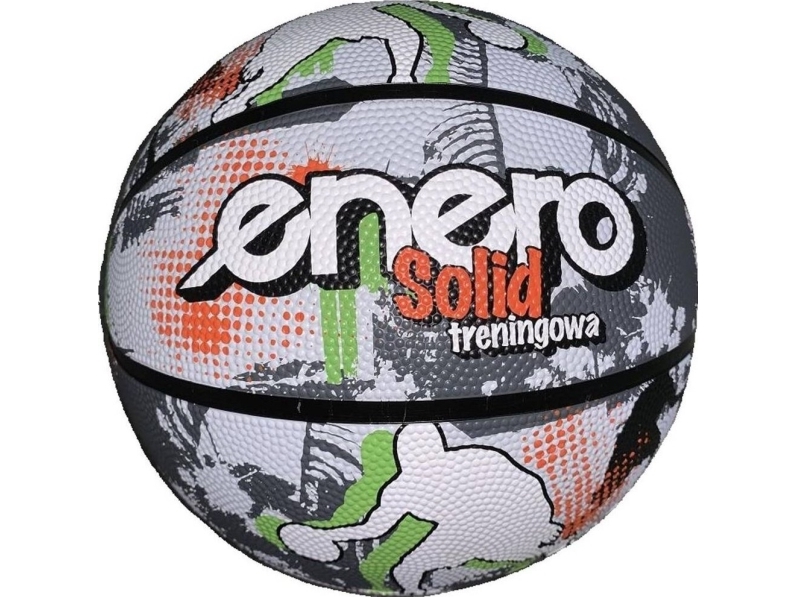 Enero Basketball Enero Solid R.7 Grau Und Weiß