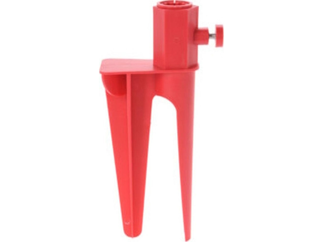 ProGarden PUSHED PARASOL BASE 28CM RØD