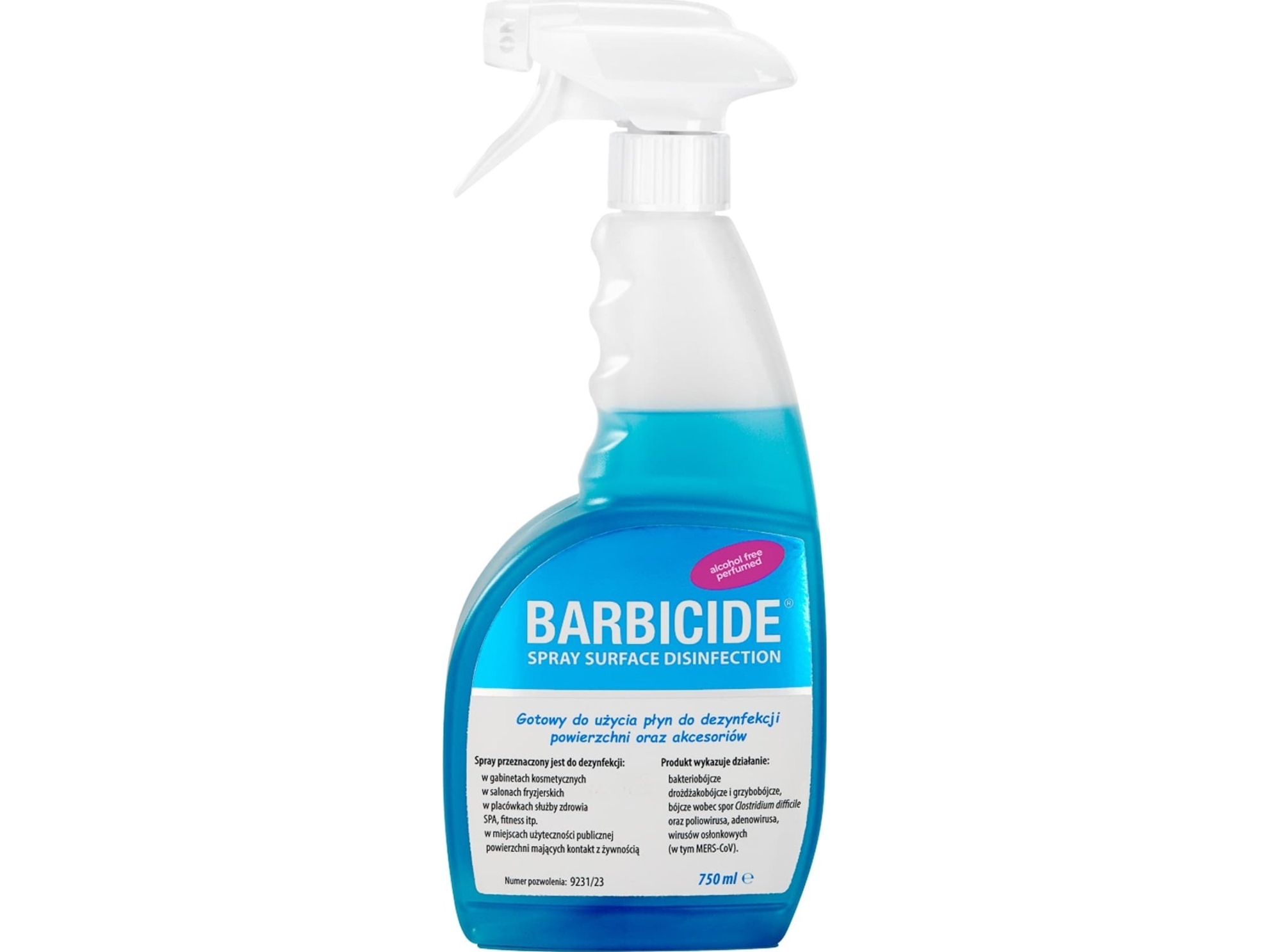 Activeshop Barbicide Sprays Desinfektion Af Alle Overflader 750 Ml, Duft