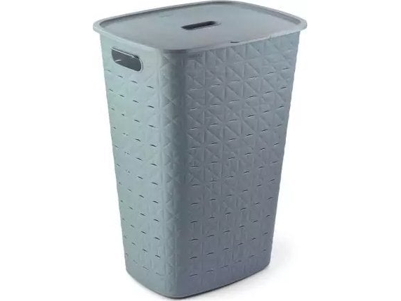 Curver vasketøjskurv Softtex 56 L mørkegrå