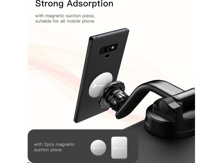 Forcell Magnetische Auto-Halterung Schwarz F-Grip Magluxe