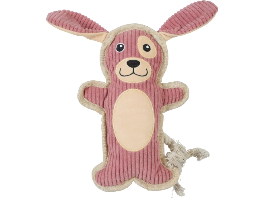 Zolux Strapazierfähiges Hundespielzeug Buddy Pink 23 Cm