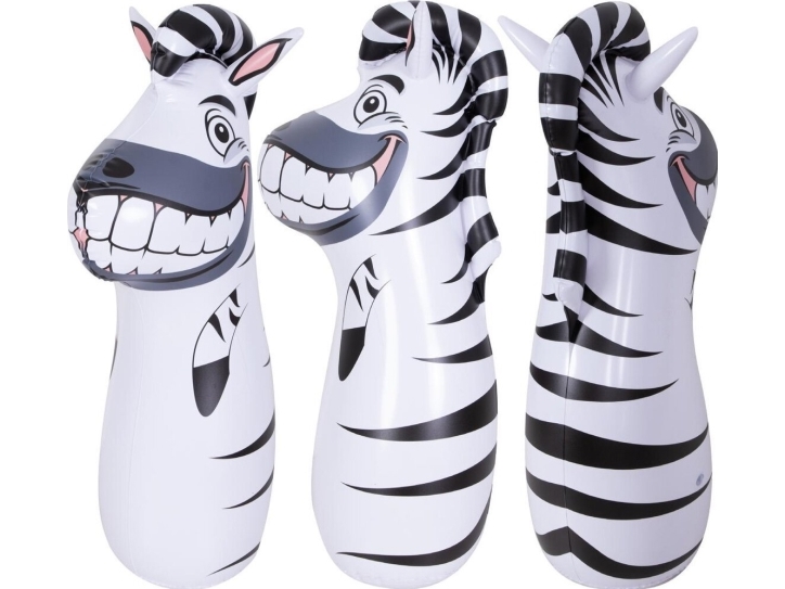 JiLong WOREK BOKSERSKI DMUCHANY ANIMAL 53089 ZEBRA | Andra leksaksmärken - S-Z - Wheely Bug | GameStuff