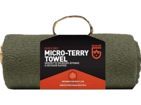 Gear Aid Micro Terry Handtuch Od Green Large 69030