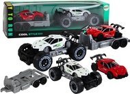 Automobilių Rinkinys Lean Toys