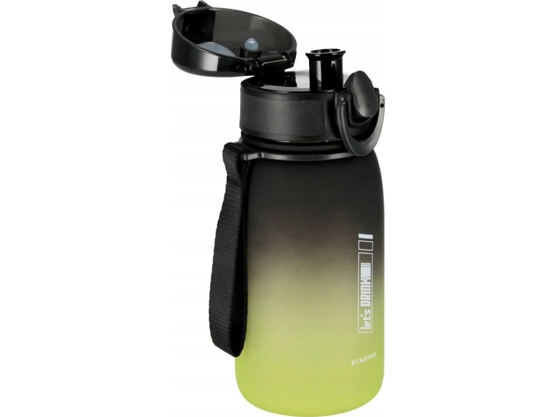 Starpak Bidon 400Ml Ombre Green-Black Stk Pb 6/24