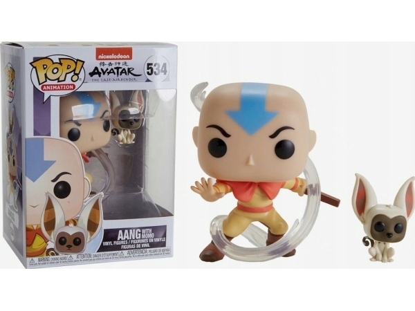 Figurka Funko Pop Funko Pop! Vinyl Figure: Avatar: The Last Airbender - Aang W/Momo