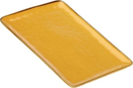 Rose&Tulipani Rožes Ir Tulpes Koncertas Ocher Rechteckiges Tablett 36 X 26,5 Cm