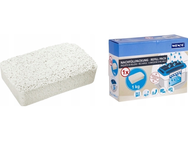Wessper Feuchtigkeitsabsorber-Patrone - 1 Kg, Wenko
