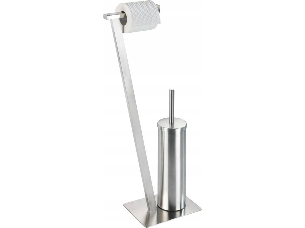 Wenko Lirio Toilettenpapier- Und Toilettenbürstenhalter, Weiß, Wenko