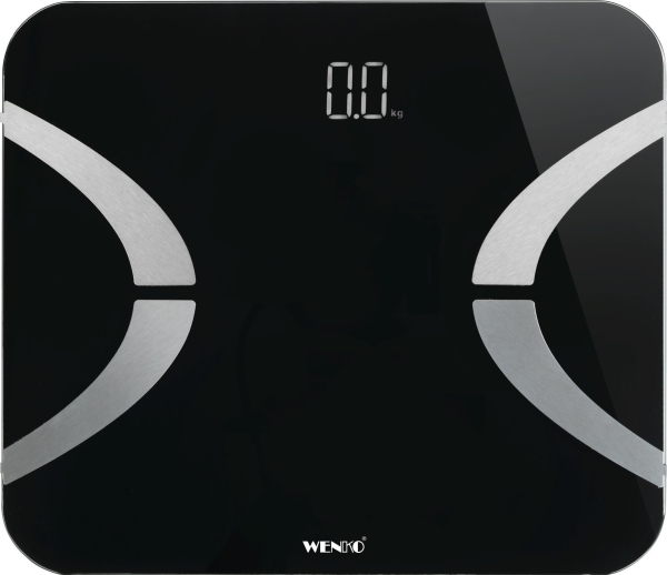 Wenko Badevægt Led, 30 X 26 Cm, Sort