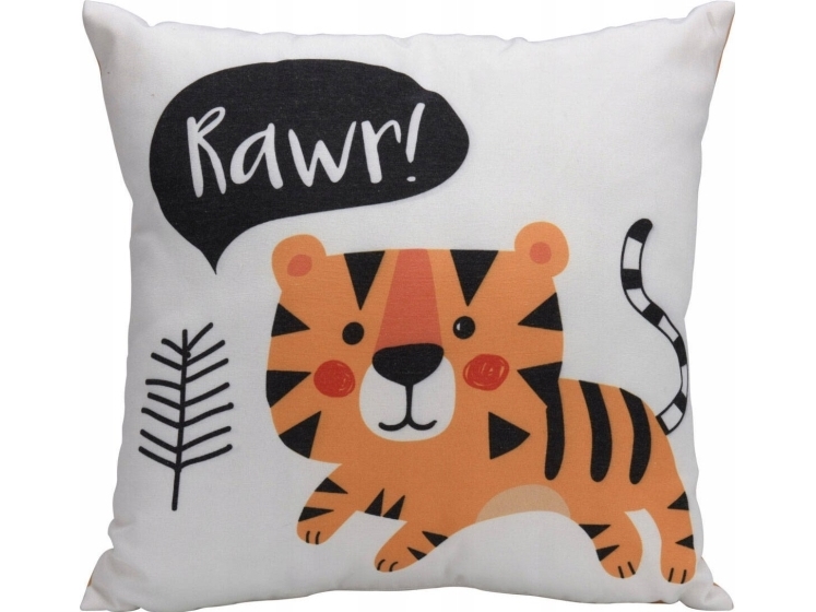 Home Styling Collection örngott till barnrum RAWR 45 x 40 cm | Baby & barn - Barnrummet - Kuddar till barn | GameStuff