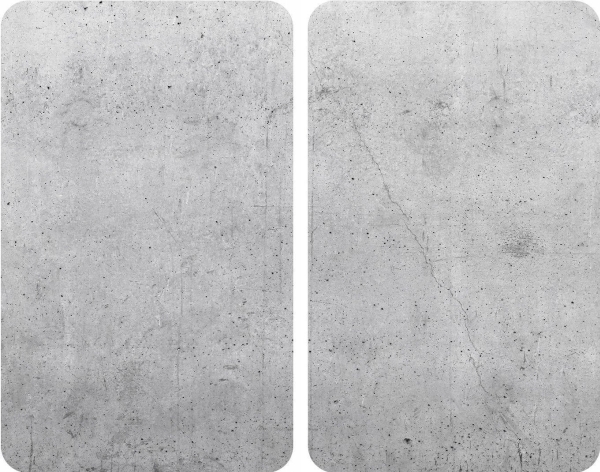 WENKO beskyttelsesplader til køkkenbord i glas, 2 stk.