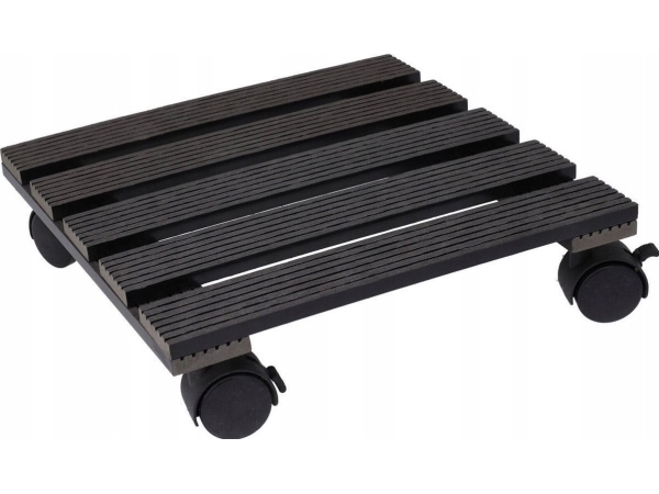 Prosperplast Växtkrukhållare på hjul, 29 x 29 cm | Trädgården - Jord & Växter - Växtstöd | GameStuff