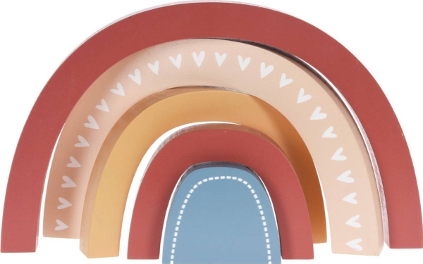 Home Styling Collection träregnbåge väggdekoration till barnrum 26,5 x 2,5 x 15,2 cm | Baby & barn - Barnrummet - Dekoration | GameStuff