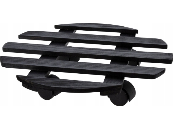 ProGarden Kasviastian pidike pyörillä, Ø 28 cm